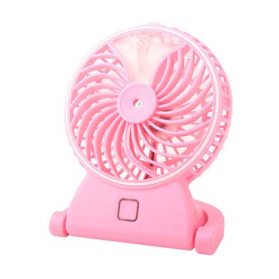 China 2016 mini fan, Hot-selling battery fan chargeable usb photo humidifier portable usb fan with humidifier for sale