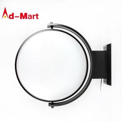 China Circle Circular Led Advertising Round Signage Light Box Led Sign Outdoor Acrylic Light Box Vacuum Forming Light Box Round for sale