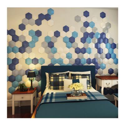 China Modern 3D Wall Tiles 3D Wall Decor Foam 3D DIY PU Foam Brick Wallpaper for sale