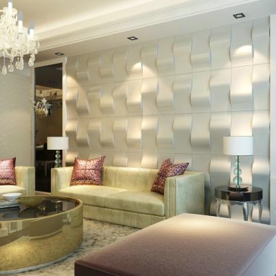 China Sound proof PU foam material and feature slat wall panel moisture proof leather embossed wall panel for sale