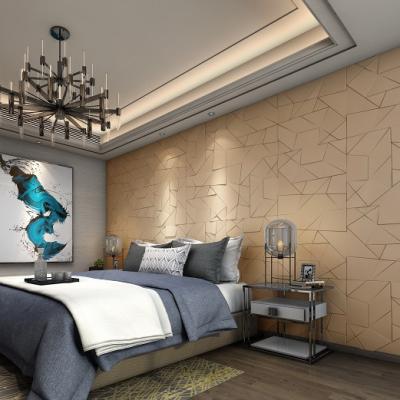 China Sound Proof Background Wall Bedroom Headboard Wall Ceiling Covering 3D Wall Panel for sale