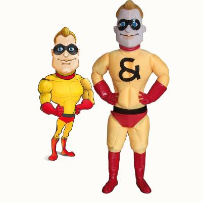 China Super Soft Plush Customized Superhero Mascot For Sale for sale