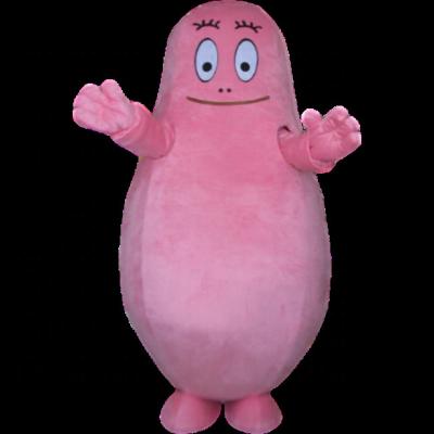 China Super soft plush cartoon Barbapapa famous family mascot costumes Barbapapa mascot costume for sale