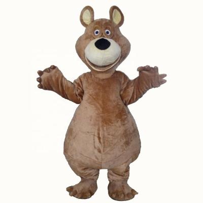 China Custom Super Soft Plush Male Isidor Bear Mascot Costume For Sale for sale