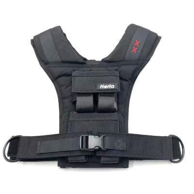 China High Quality ZJ New Design 8kg Weight Vest Fitness Accessories Equipment Exercise Durable/New Adjustable Fitness Vest for sale