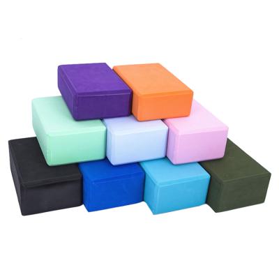 China Durable/Wholesale Customizable Logo Eco-Friendly High Density EVA Yoga Block From ZJFIT for sale