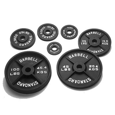 China Durable / Eco-friendly Wholesale Weight Casting Plate Weight Cast Gym Fitness Bumper Plates Strength Training for sale