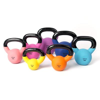 China ZJFIT Wholesale Customized Weight Fitness Equipment Gym Exercising Durable/Equipment Hot Selling Kettlebells Free Force Cast Vinyl Eco-Friendly for sale