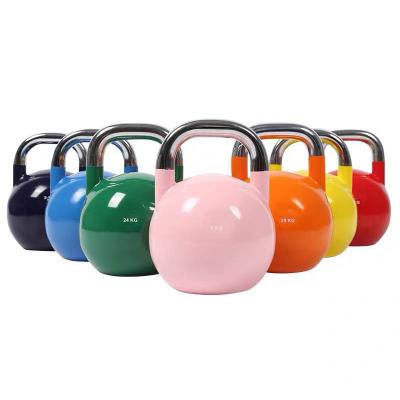 China ZJFIT kettlebell strength training gym durable/equipment weightlifting rusas eco-friendly free weights kettlebells kettlebells steel pesas for sale