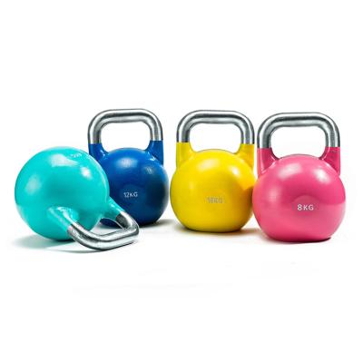 China Durable Steel Kettlebells/Eco-friendly Fitness Exercise Weight Weight Lifting Competition Kettlebell Strength Training Gym Gym Kettlebells for sale