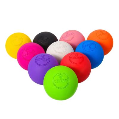 China Wholesale ZJFIT Massage Rubber Ball Eco Silicone Lacrosse Ball Gym Durable/Eco-Friendly/Portable Simple Massage Ball for sale