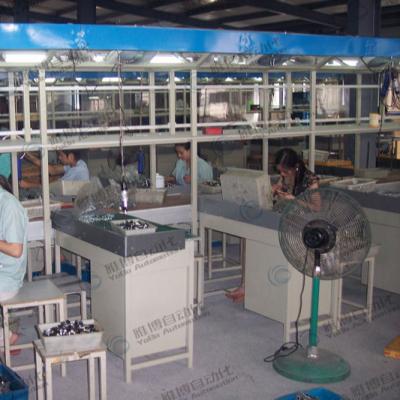 China High Efficiency Teardrop Pepper Spray Production Line Bov Bag On Valve Aerosol Production Line Valve Production Line for sale