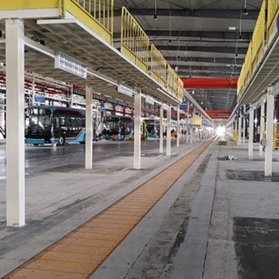 China Electric Bus Production Line High Efficiency Factory Automatic Bus Assembly Line for sale