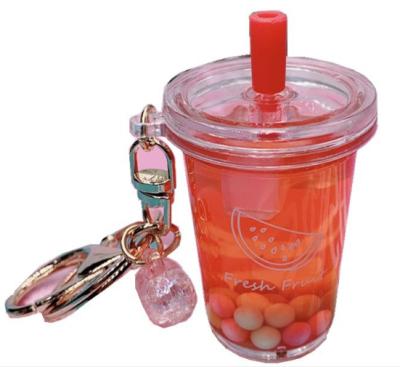 China Factory Common Liquid Main Chain Milk Tea Fruit Tea Cup Accessories Bulk Wholesale Gifts For Lady Women Girls for sale