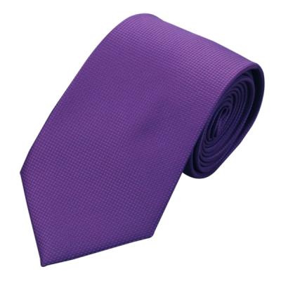 China Comfortable Casual Korean Professional Banquet Business Suit Purple Silk Tie for sale