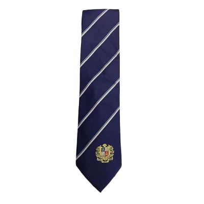 China New business design fashion and customization is the best polyester customized logo tie for sale