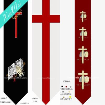 China Fashion Fashion Personality Design Customized Printed Polyester Tie For Christian for sale