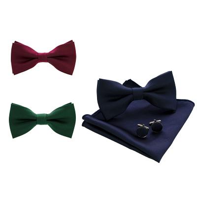 China Striped Customize Pattern Latest Fashion Luxury Classic Blue Bow Tie Multicolor for sale