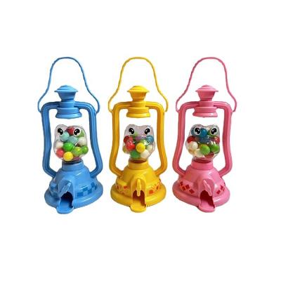 China Cartoon Toys Toy Candy Dispenser Bubble Gum Candy Machine Camping Lamp With Gumball Dispenser Candy Light Toy for sale