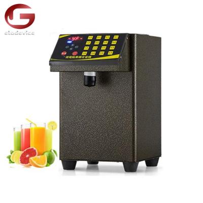 China Hot Selling Fructose Dispenser Machine Commercial Automatic Supplying Fructose Dispenser Machine Microcomputer Syrup Dispenser Machine for sale