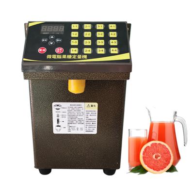 China Fast Delivery Fructose Dispenser Commercial Supplying Machine For Boba Bubble Milk Tea Shop Quantitative Fructose Machine for sale