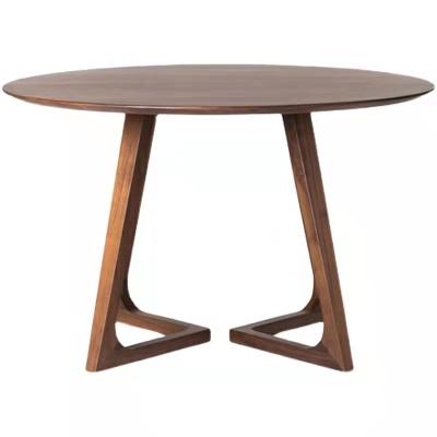 China Manufacturer Wholesale Dining Room Furniture Adjustable Solid Wood Dining Table Leg Table (Size) for sale