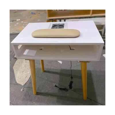 China Modern hot sale double platform manicure table makeup table manicure training table chair for sale