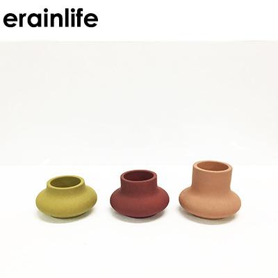 China Erainlife Luxury Single Factory Wholesale CIA Relief Cement Candlestick for sale