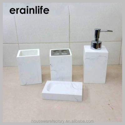 China Viable Cheap Items For Sale White 4pcs Bathroom Sets Novelty Products For Sale for sale