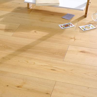 China Traditional Kangton Flooring White Oak Real Wood Wide Flooring 125mm / 165mm / 190mm Wood Engineered Flooring for sale