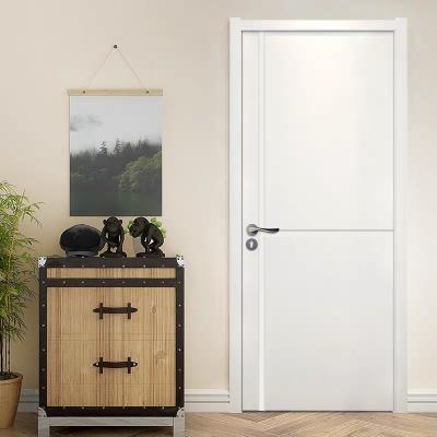 China Modern Shaker Style Interior Barn Door Modern Sliding Door Interior Door For Aparment/Hotel for sale