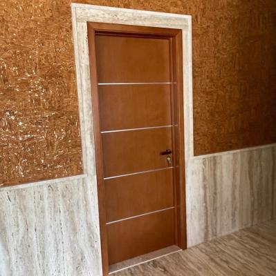 China Modern Flush Interior Door Prefinished Solid Core Veneered Door For Apartment / Villa / Condo for sale