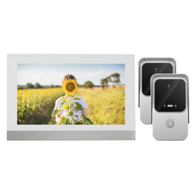 China hot new products metal tuya doorbell poe power video ring doorbell smart security camera doorbell for sale