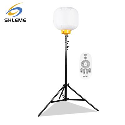 China Steel Portable Telescopic Mast Led Light Balloon Tower For Camping for sale