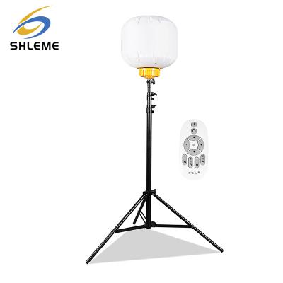 China Portable 80W LED Tripod Sand Light Steel Single Tower Airstar Light for Camping for sale