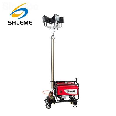 China High Brightness 4*500w Portable Mobile Mobile Tower Light Machine For Emergency for sale