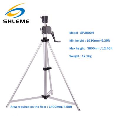 China Others special 3.8m aluminum tripod tripod for balloon light for sale