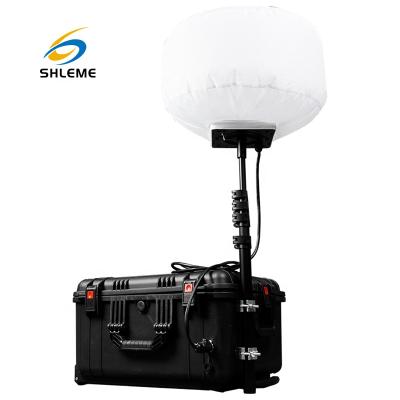 China Sports Stadiums 60W Led Balloon Light Tower Manual Lifting Light for sale