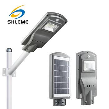 China ROAD Outdoor Ip65 All In One Solar Street Light Price 20W Integrated Led Solar Street Light for sale