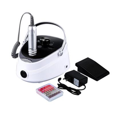 China Lightweight 50W Nail Sander Nails Drill Files Manicure 35000 RPM Strong Micromotor Portable Nail Drill Machine for sale