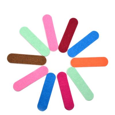 China Nail Mini Double Sides Eva Sponge Finger Nail+foot Nail Polish Buffer Sanding Strips Nail Folder Manicure Tools for sale