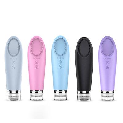 China Rotate Face Factory New Products Hot Selling Hot Sale Massager Face Beauty Cleansing Cold Vibrating Facial Instrument for sale