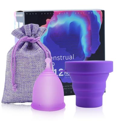 China Wholesale 100% Silicone Medical Women's Reusable Menstrual Period Cup Copa Menstrual Cup for sale