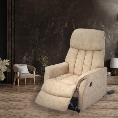 China 2022 L74*D92*H104cm Adjustable Extendable Relax Folding Modern Electric Recliner Chair for sale