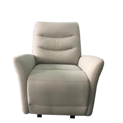 China Living Room Furniture Extendable One Seat Weightless Wide Lounge Chair Fabric Electric Recliner Sofa Chair for sale