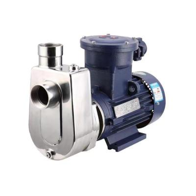 China High Efficiency Centrifugal Food Grade Chemical Safe Electric Anti-knock Pumps Self Priming Water Pumps 2hp 1.5kw for sale