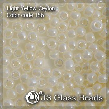 China High Quality Fashion JS Glass Seed Bead - 156# Ceylon Pearl Seed Opalescent Beads for Garment and Jewelry for sale