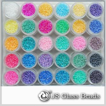 China Bead glass seed beads in different sizes and colors for sale