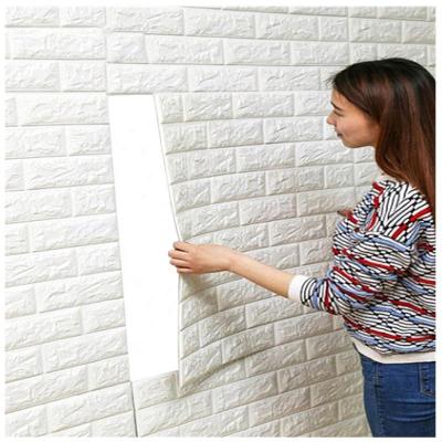 China Back With Glue Wall Panels / Plastic Wall Sticker Wallpaper Wallcovering for sale