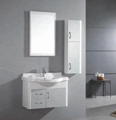 China Modern Wall Mounted Simple Bathroom Sink Base Vanity Cabinets Units for sale